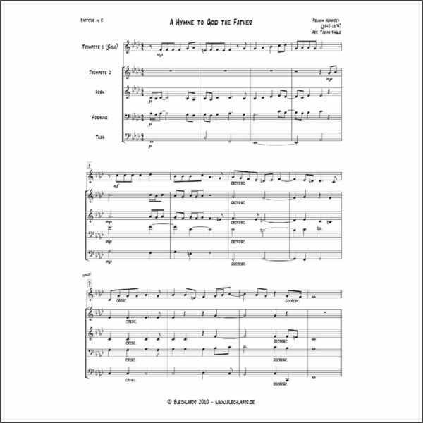 A Hymne to God the Father (Quintett)