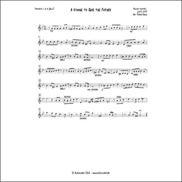 A Hymne to God the Father (Quintett) – Bild 2