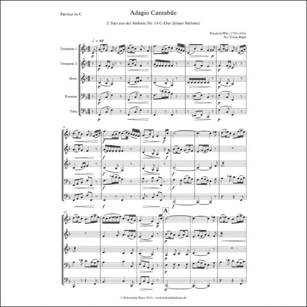 Adagio Cantabile (Quintett) – Bild 2